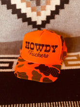Load image into Gallery viewer, Howdy F*ckers Trucker Hat
