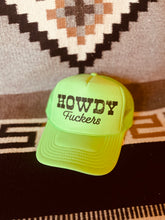 Load image into Gallery viewer, Howdy F*ckers Trucker Hat
