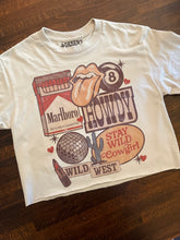 Load image into Gallery viewer, Stay Wild Cowgirl Cropped Tee
