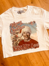 Load image into Gallery viewer, Kiss My A** Cropped Tee
