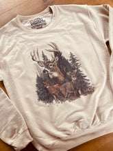 Load image into Gallery viewer, Vintge Deer Crewneck
