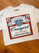 Load image into Gallery viewer, Cowgirl Rodeo Cropped Tee

