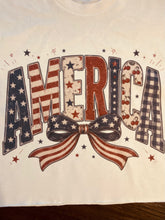 Load image into Gallery viewer, America The Beautiful Cropped Tee
