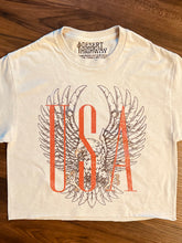 Load image into Gallery viewer, U.S.A. Cropped Tee
