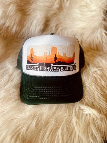 Desert Highway Boutique Trucker Hat