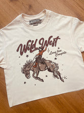 Load image into Gallery viewer, Wild West Cropped Tee

