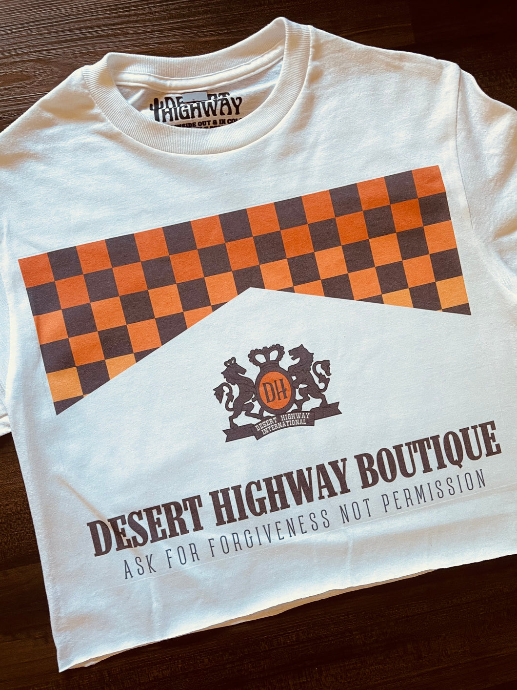 Desert Highway Forgiveness Cropped Tee