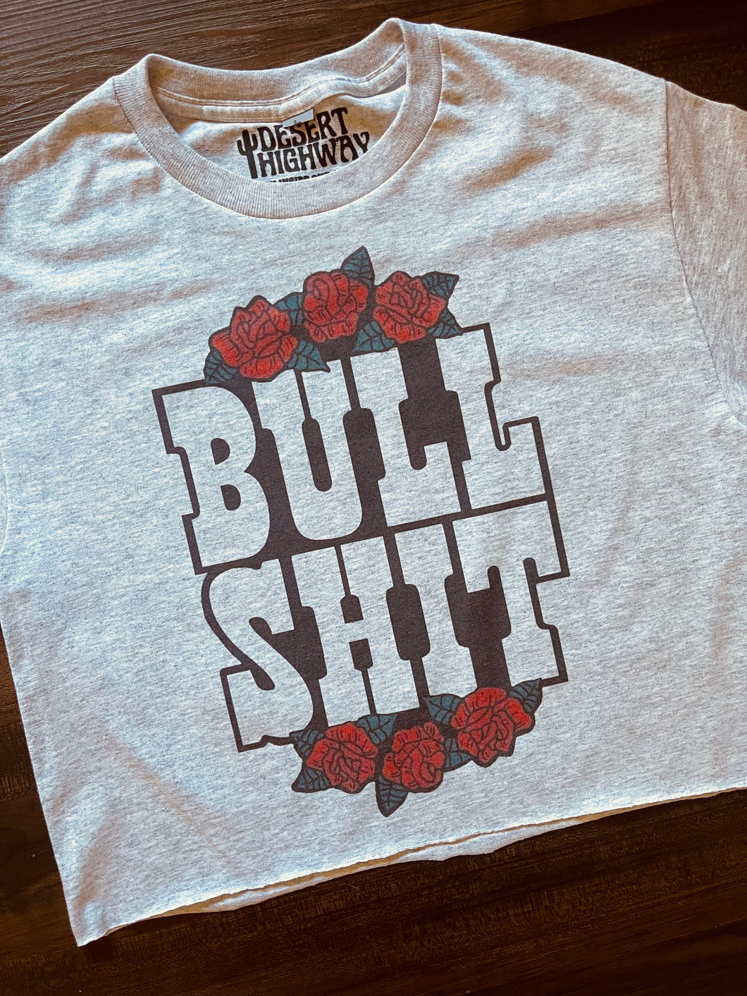 Bull Sh*t Cropped Tee