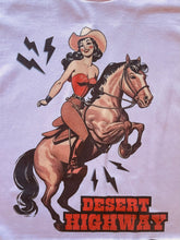 Load image into Gallery viewer, Desert Highway Rodeo Girl Cropped Tee
