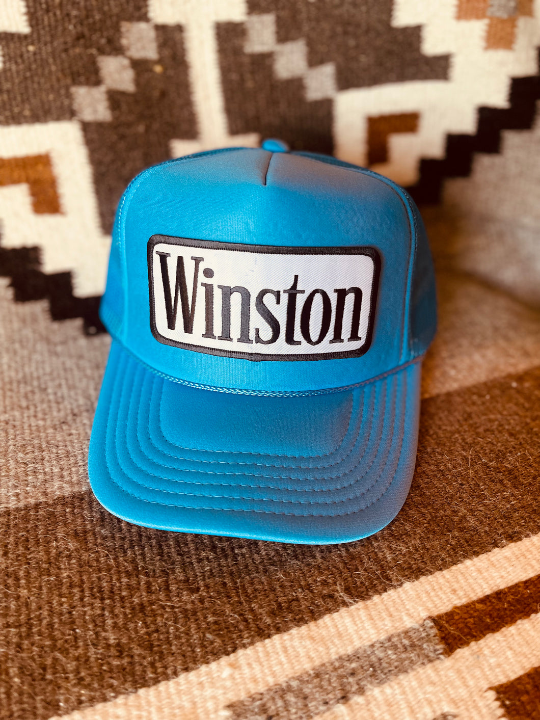 Winston Patch Trucker Hat (Multiple Colors)