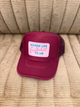 Load image into Gallery viewer, Pink BS Trucker Hat
