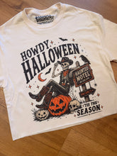 Load image into Gallery viewer, Howdy Halloween Cropped Tee
