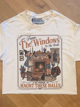 Load image into Gallery viewer, Haunt These Halls Cropped Tee
