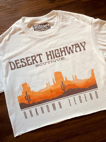 Desert Highway Unknown Legend Cropped Tee