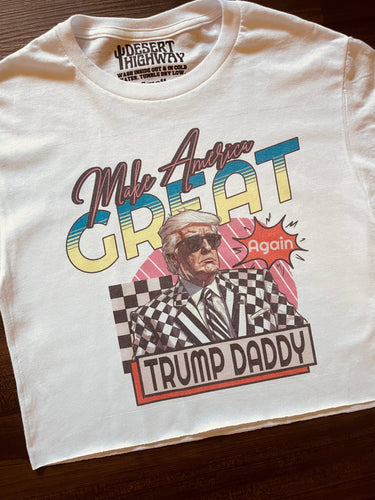 Trump Daddy Cropped Tee