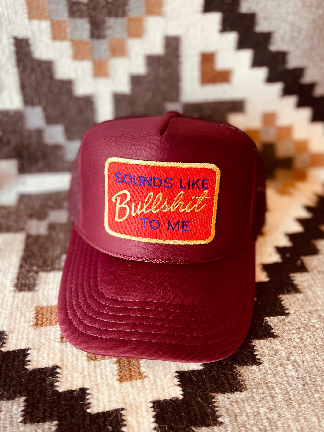 Bullsh*t Patch Trucker Hat