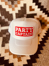 Load image into Gallery viewer, Party Captain Patch Trucker Hat
