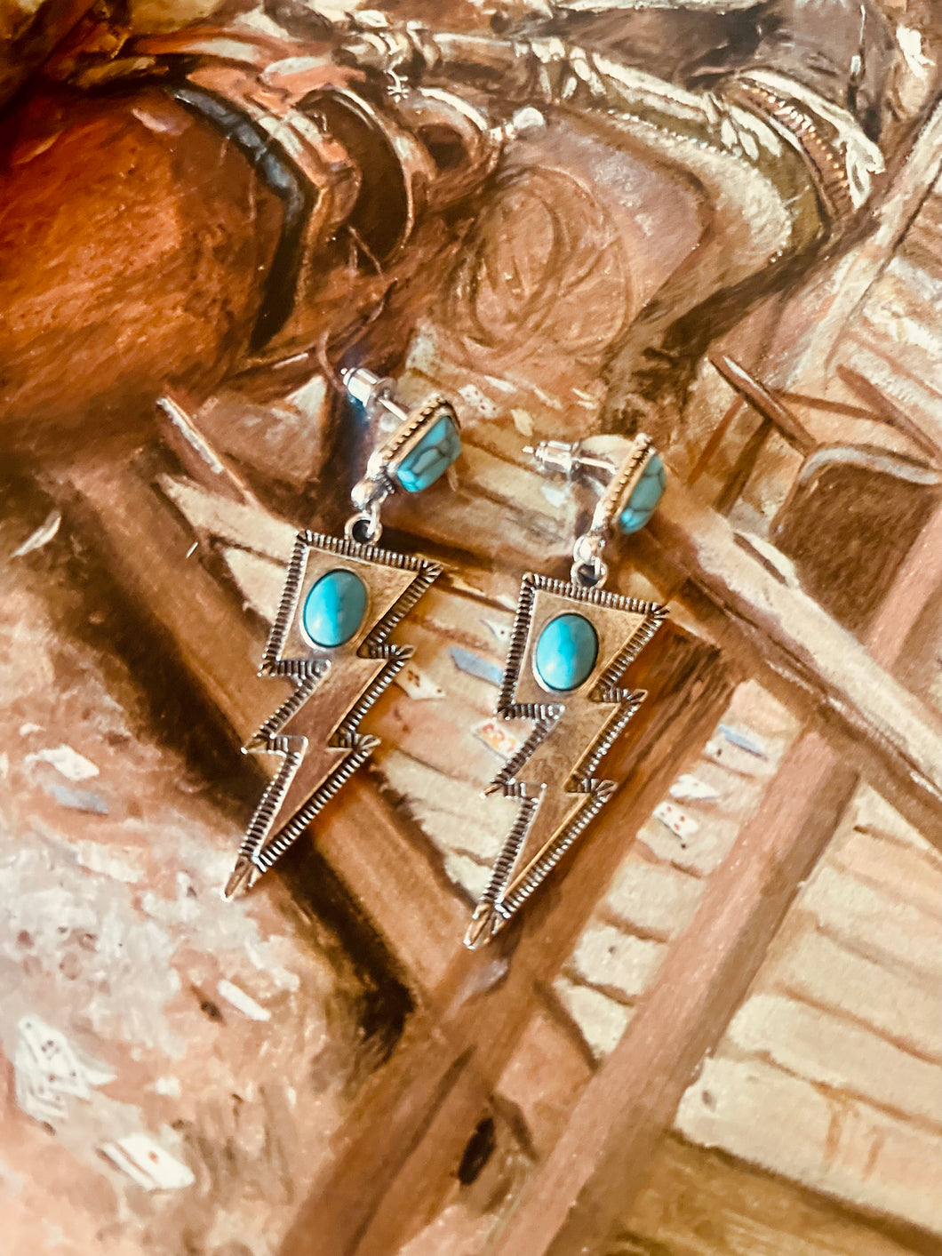 Bolt Gemston Earrings