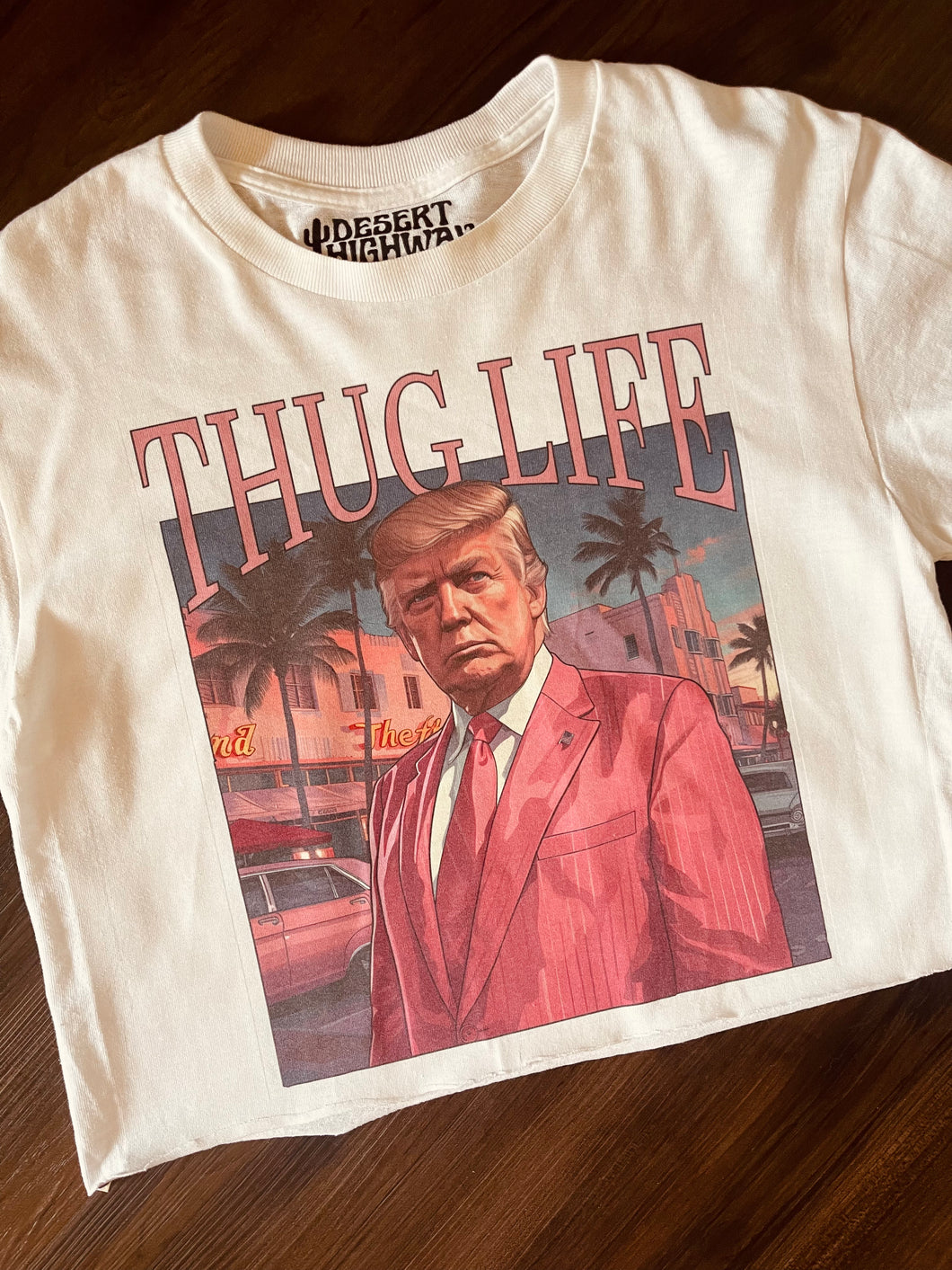 Trump Thug Life Cropped Tee (More Colors)