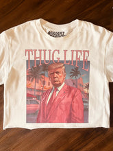 Load image into Gallery viewer, Trump Thug Life Cropped Tee (More Colors)
