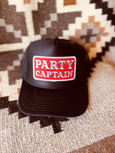 Load image into Gallery viewer, Party Captain Patch Trucker Hat
