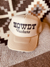 Load image into Gallery viewer, Howdy F*ckers Trucker Hat
