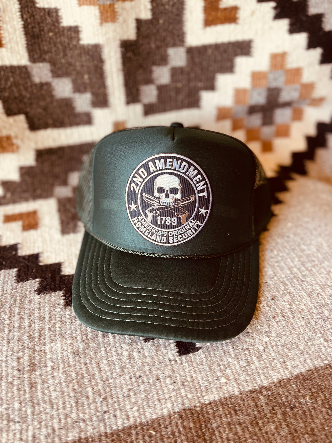 2nd Amendment Patch Trucker Hat