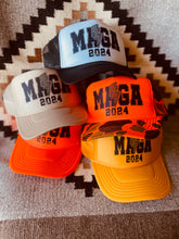 Load image into Gallery viewer, MEGA Bolt Trucker Hat
