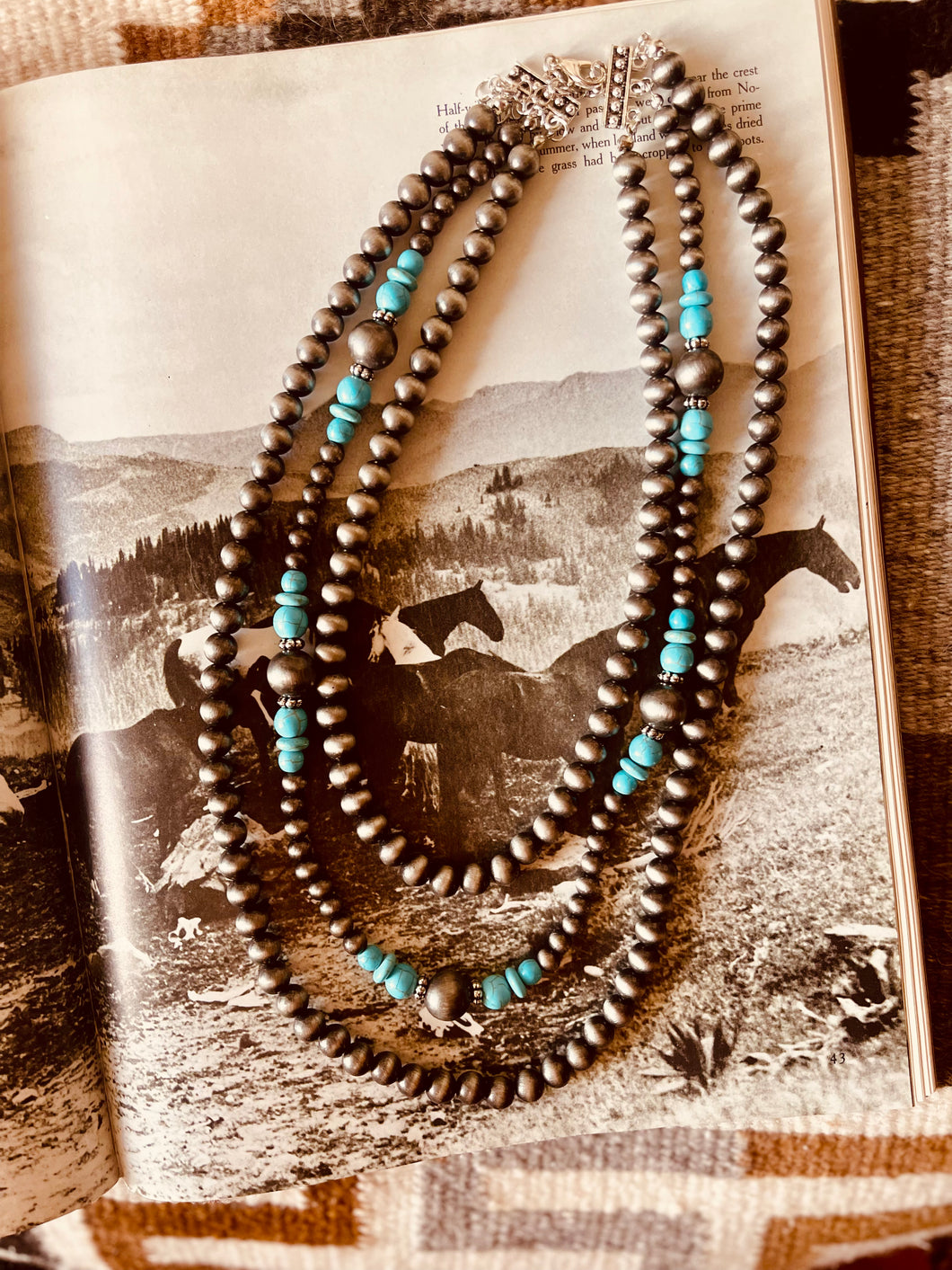 Navajo Pearl Necklace