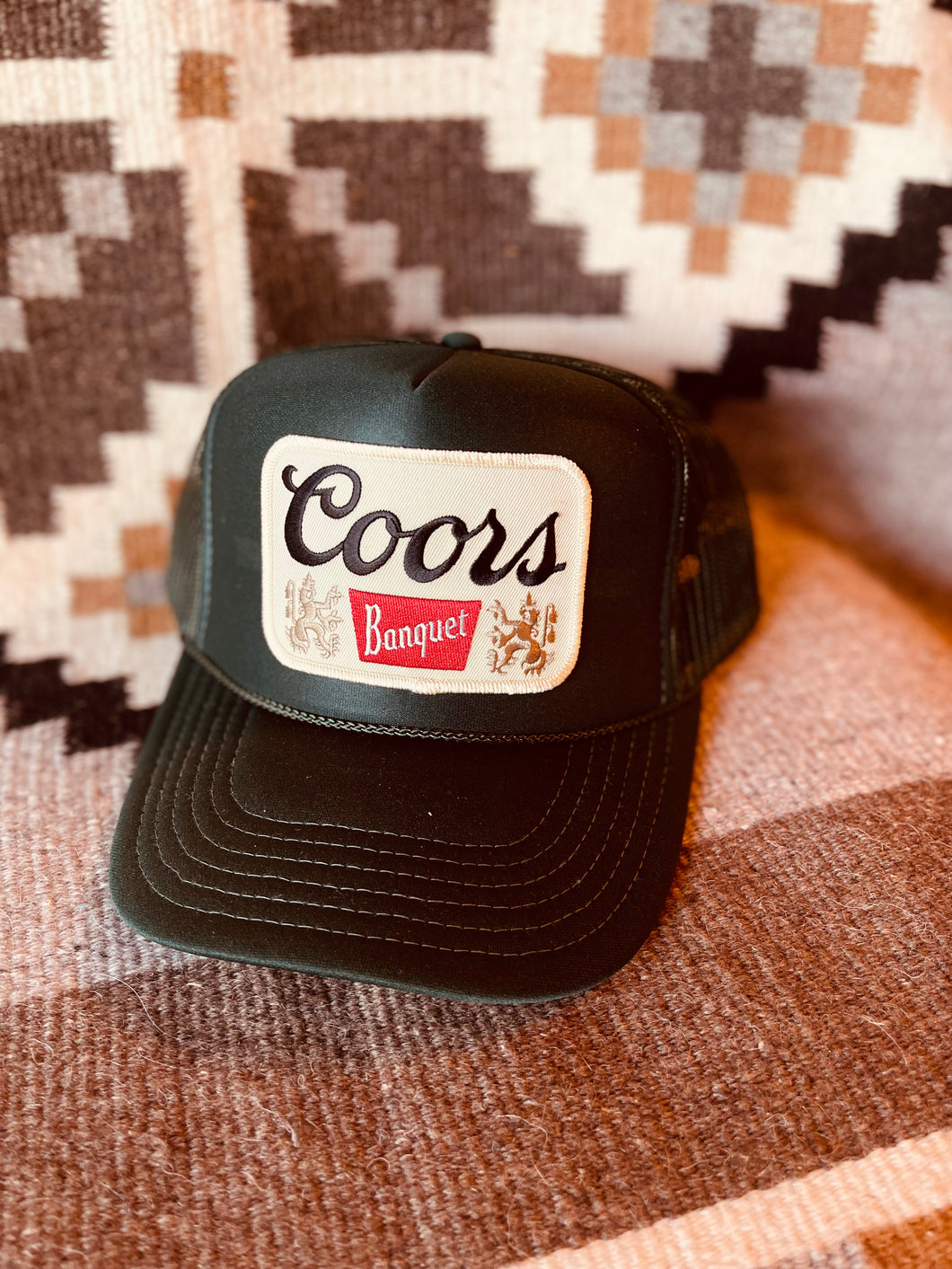 Coors Banquet Patch Trucker Hat (Multiple Colors)