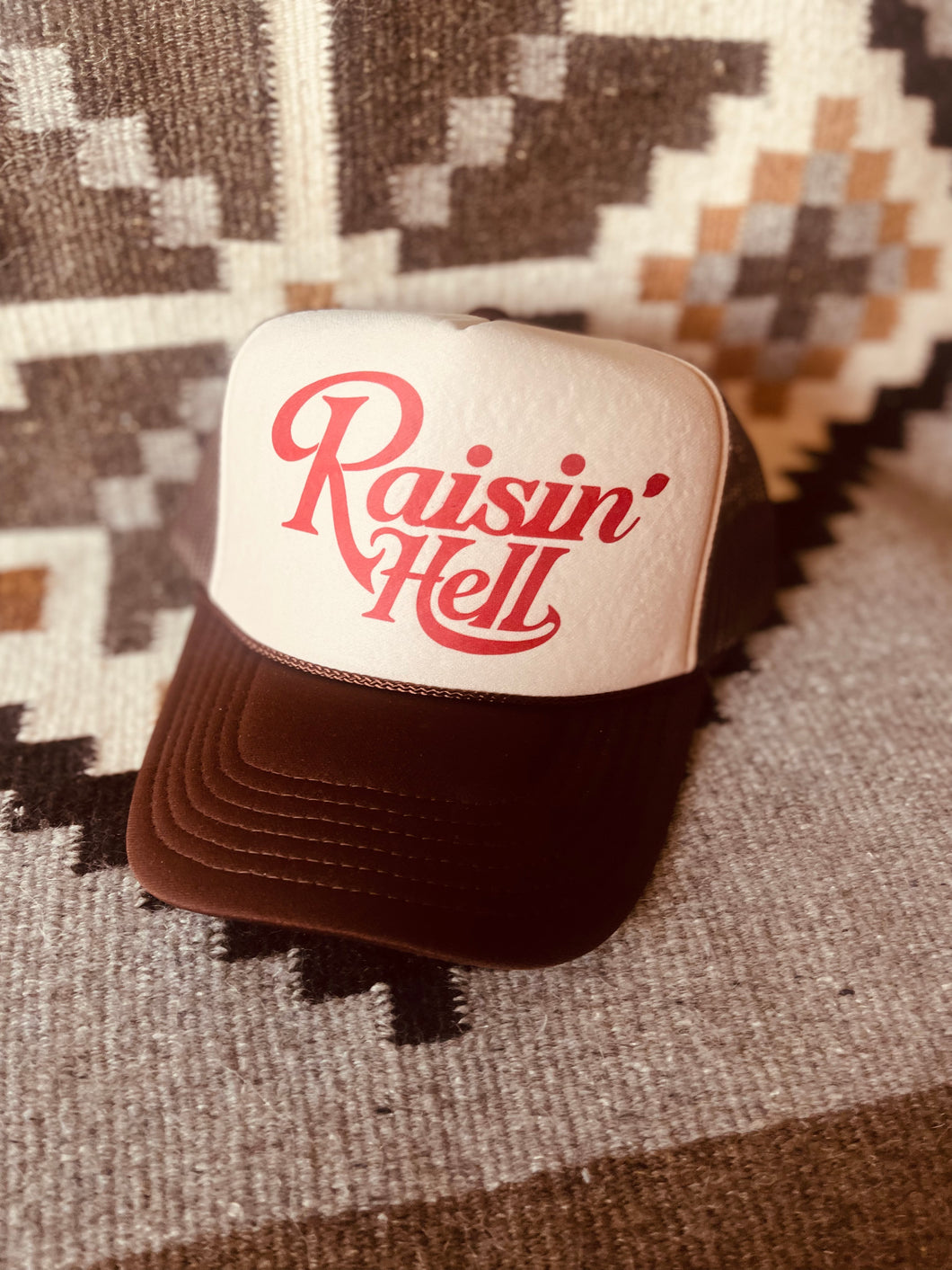 Rasin' Hell Trucker Hat (Multiple Colors)