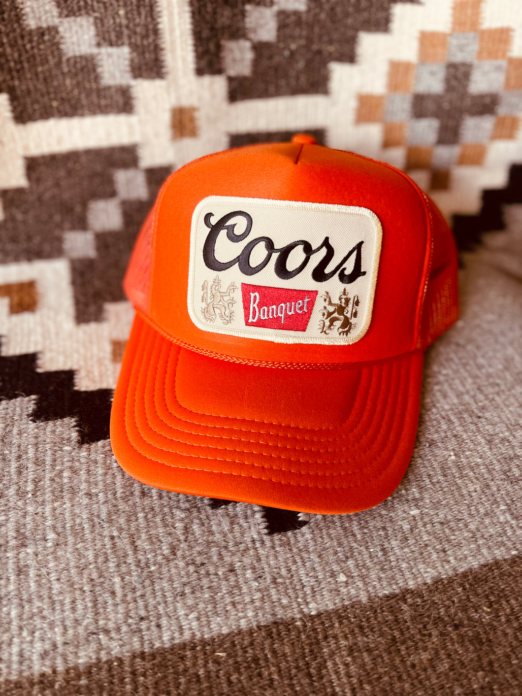 Coors Banquet Patch Trucker Hat