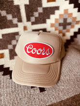 Load image into Gallery viewer, Coors Red Patch Trucker Hat (Multiple Colors)
