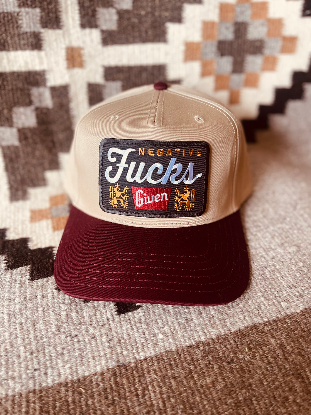 Negative F* Given Canvas Hat (Multiple Colors)