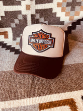 Load image into Gallery viewer, Harley Large Patch Trucker Hat (Multiple Colors)
