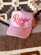 Load image into Gallery viewer, Rasin&#39; Hell Trucker Hat (Multiple Colors)
