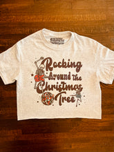 Load image into Gallery viewer, Rocking Christmas Cropped Tee
