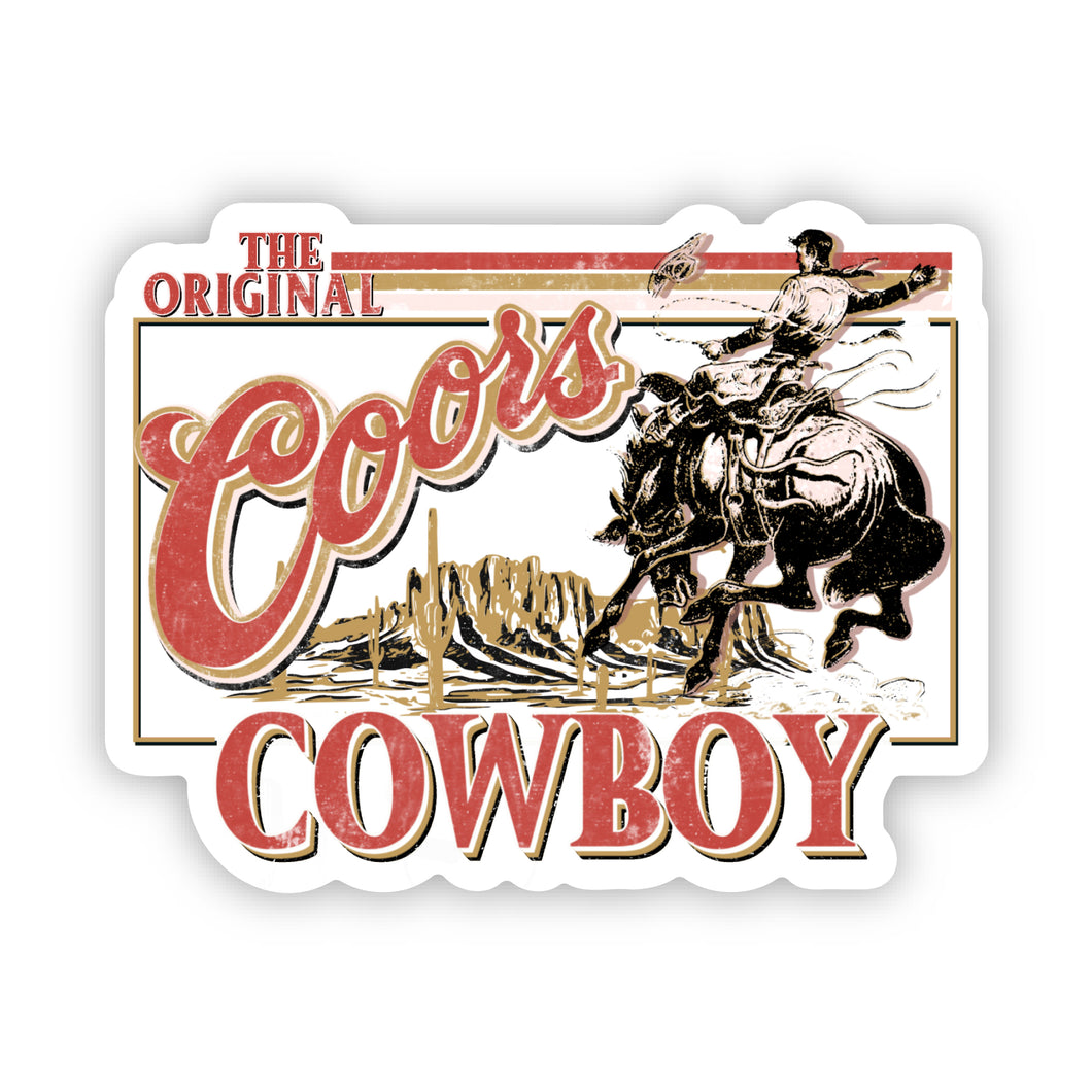 The Original Cowboy Sticker
