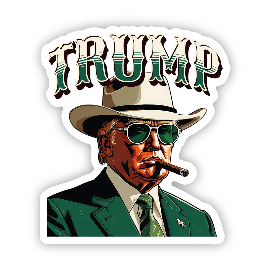 Bo$$ Trump Sticker