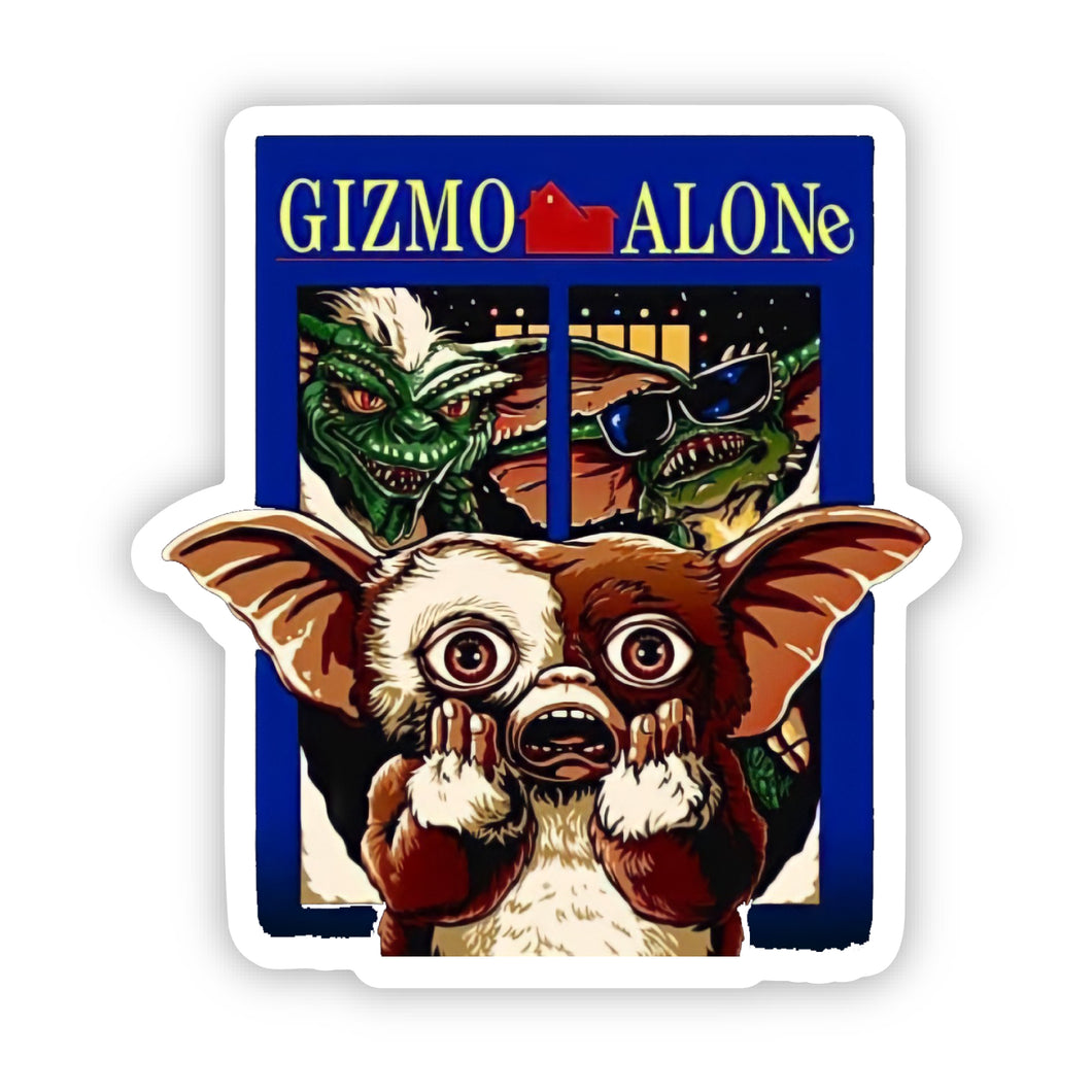 Gizmo Alone Sticker