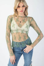 Load image into Gallery viewer, Mesh Lace Top ( 7 Colors)
