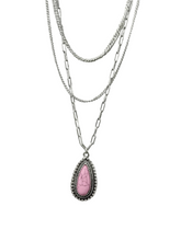 Load image into Gallery viewer, Teardrop Necklace (2 Colors)
