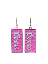 Load image into Gallery viewer, Rhinestone Beer Necklace &amp; Earrings (2 Colors)
