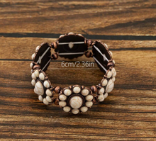 Load image into Gallery viewer, Bronze Flower Bracelet
