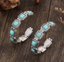 Load image into Gallery viewer, Studded Hoops (3 Styles)
