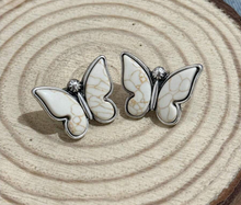 Load image into Gallery viewer, Butterfly Stud Earrings
