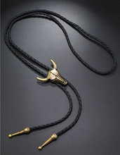 Load image into Gallery viewer, Bull Bolo Necklace (2 Colors)
