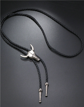 Load image into Gallery viewer, Bull Bolo Necklace (2 Colors)
