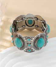 Load image into Gallery viewer, Turquoise Stretch Bracelet
