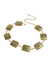 Load image into Gallery viewer, Southwestern Stone Concho Belt (2 Colors)
